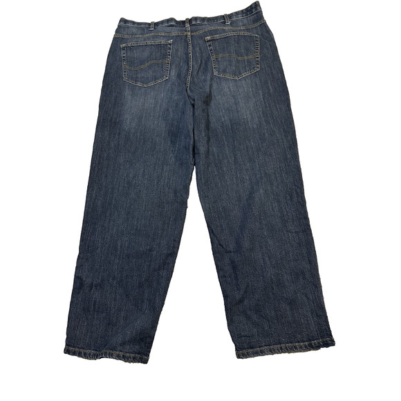 Lee Premium Select Men’s Jeans 42x31 Custom Waist Loose Fit Dark Wash - Picture 9 of 9